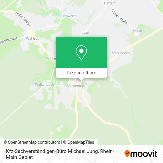 Карта Kfz-Sachverständigen-Büro Michael Jung