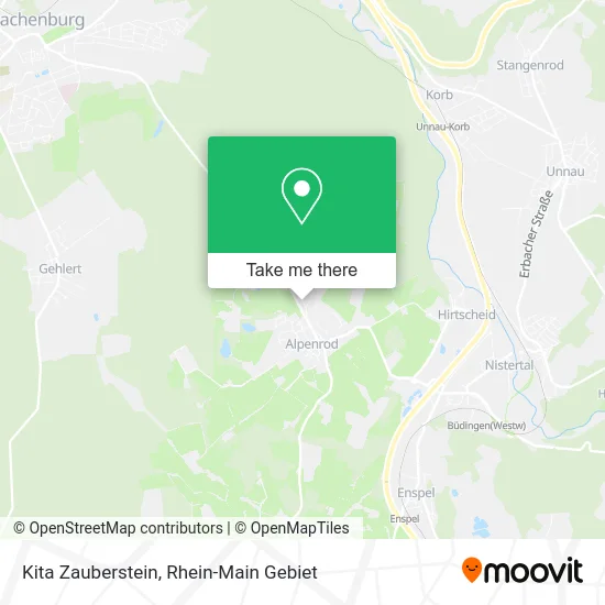 Карта Kita Zauberstein