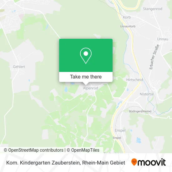 Карта Kom. Kindergarten Zauberstein