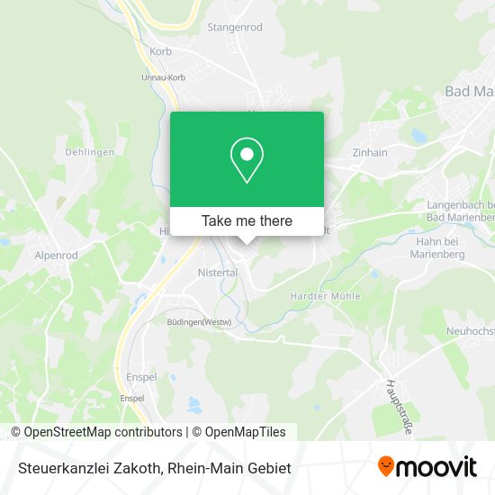 Карта Steuerkanzlei Zakoth