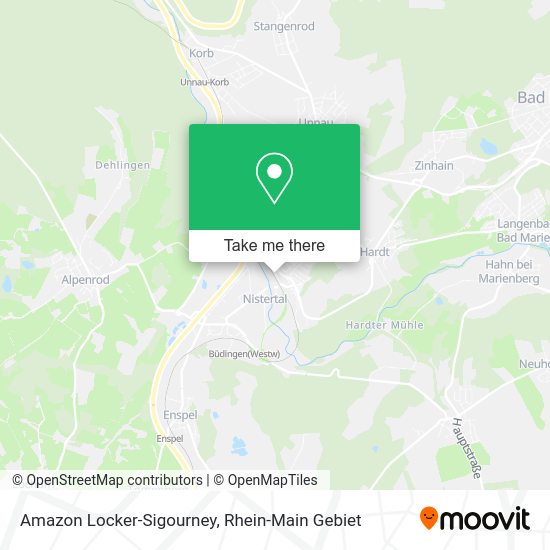 Карта Amazon Locker-Sigourney