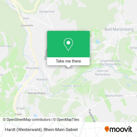 Карта Hardt (Westerwald)
