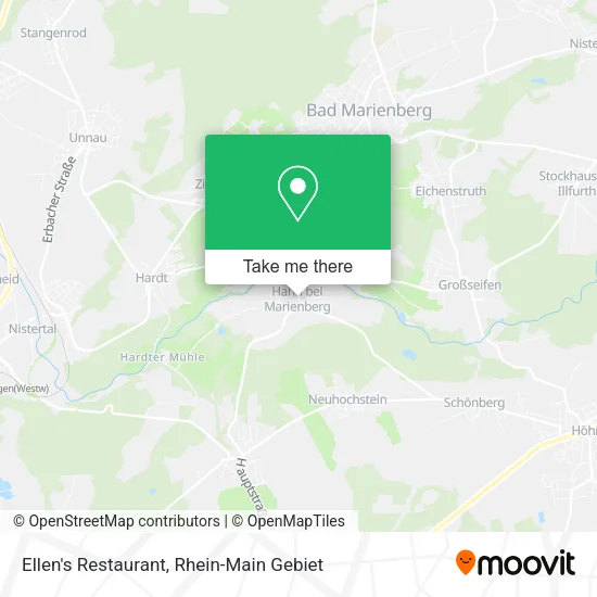 Карта Ellen's Restaurant