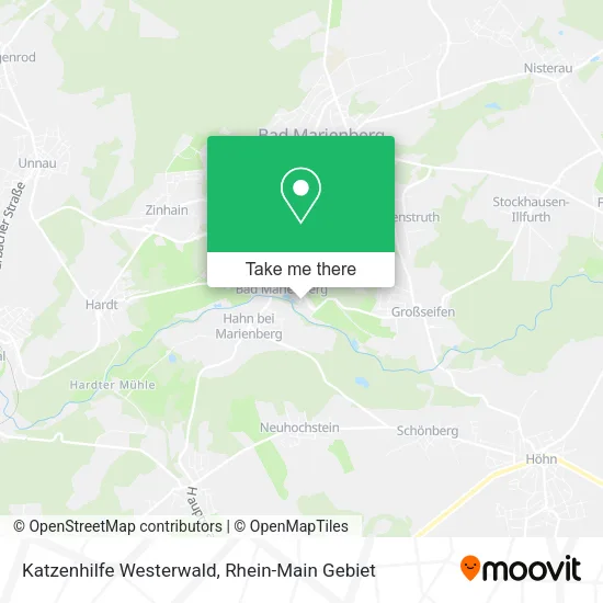 Карта Katzenhilfe Westerwald