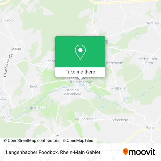 Карта Langenbacher Foodbox