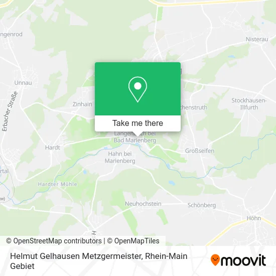 Карта Helmut Gelhausen Metzgermeister