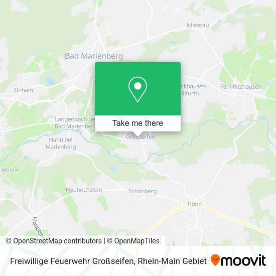 Карта Freiwillige Feuerwehr Großseifen
