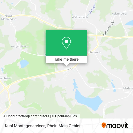 Карта Kuhl Montageservices