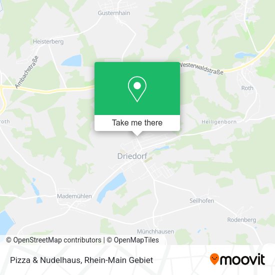 Карта Pizza & Nudelhaus