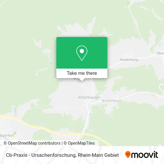 Карта Cb-Praxis - Ursachenforschung