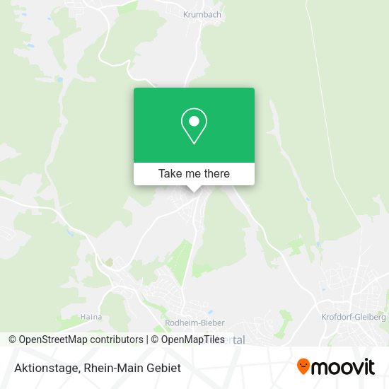 Карта Aktionstage