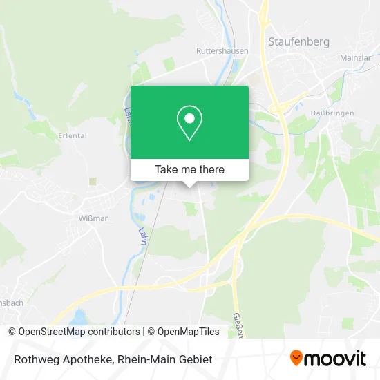 Карта Rothweg Apotheke
