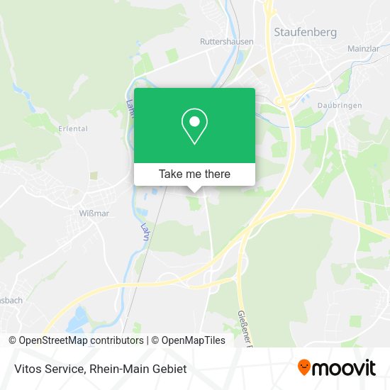 Карта Vitos Service