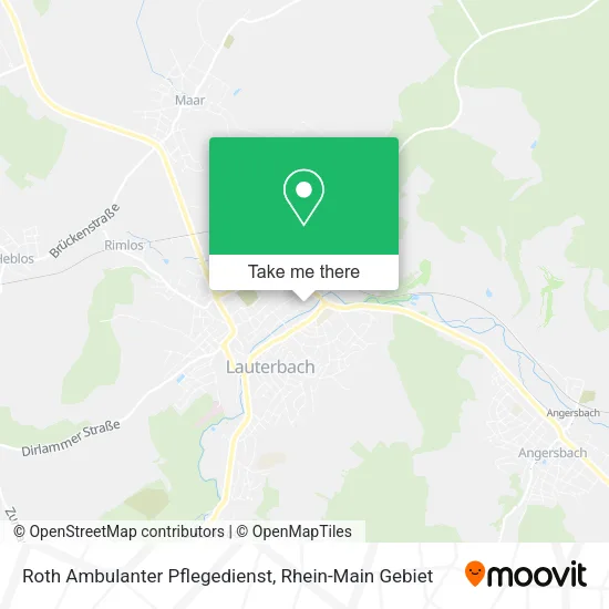 Roth Ambulanter Pflegedienst map