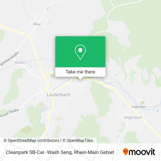 Карта Cleanpark SB-Car- Wash Seng