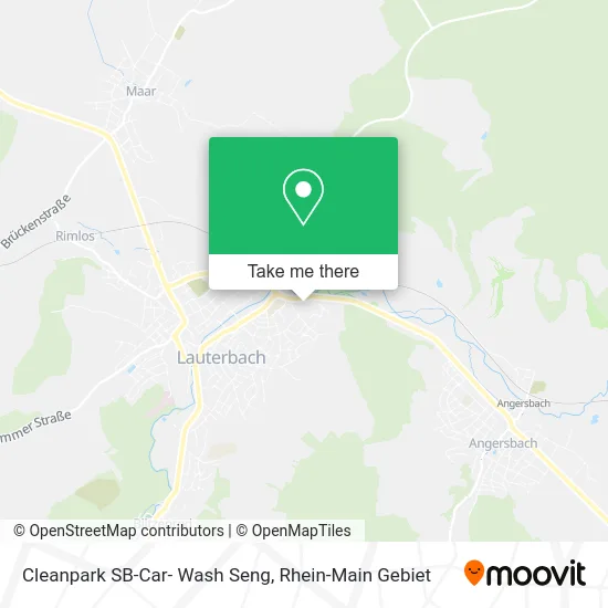 Карта Cleanpark SB-Car- Wash Seng