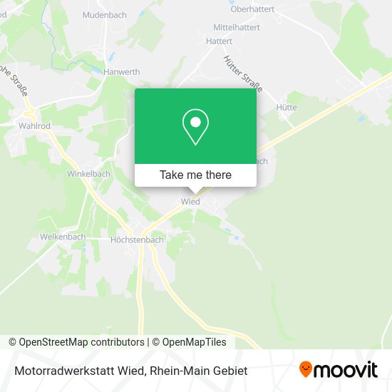 Карта Motorradwerkstatt Wied