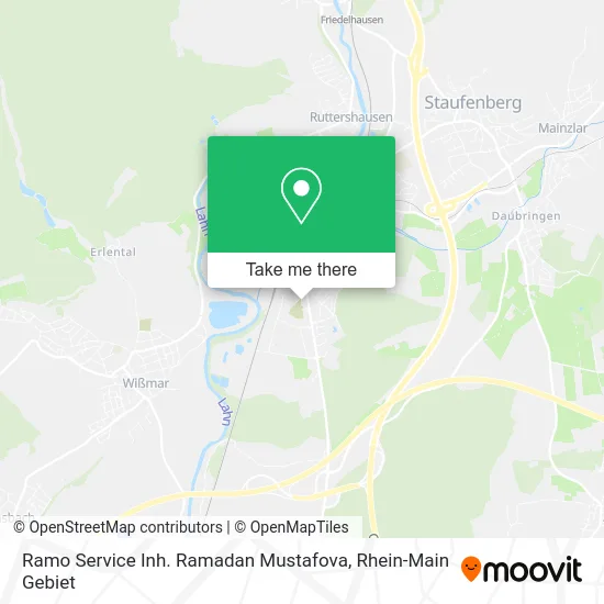 Карта Ramo Service Inh. Ramadan Mustafova