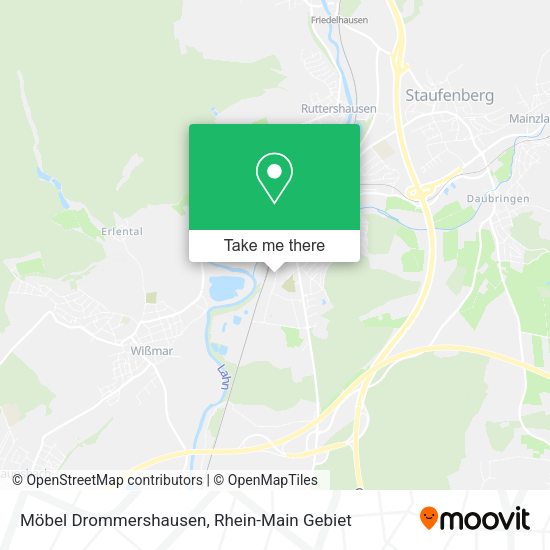 Карта Möbel Drommershausen