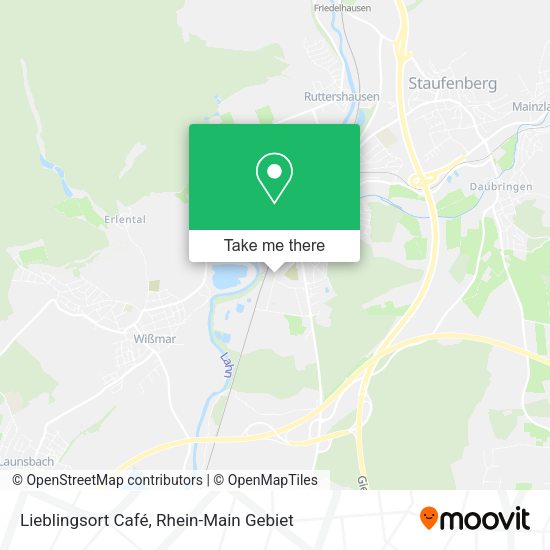 Карта Lieblingsort Café
