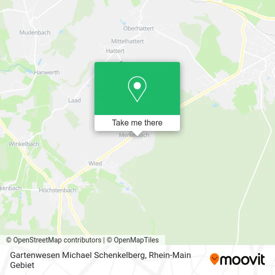 Карта Gartenwesen Michael Schenkelberg