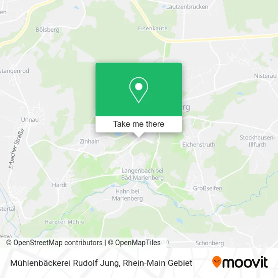 Карта Mühlenbäckerei Rudolf Jung