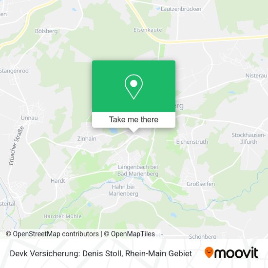 Карта Devk Versicherung: Denis Stoll