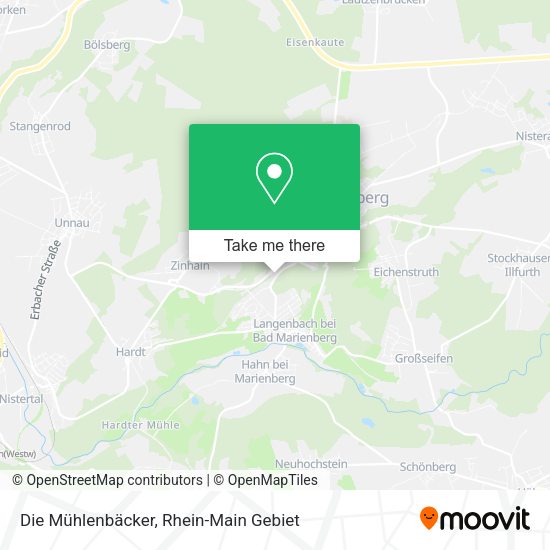 Карта Die Mühlenbäcker