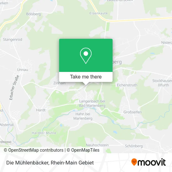 Карта Die Mühlenbäcker