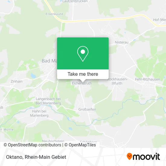 Oktano map