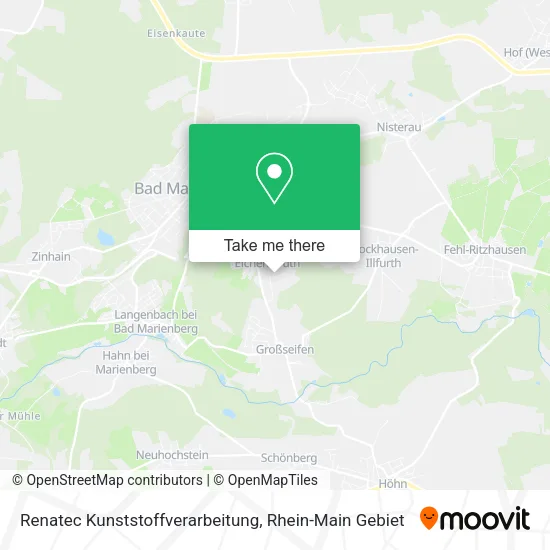 Карта Renatec Kunststoffverarbeitung