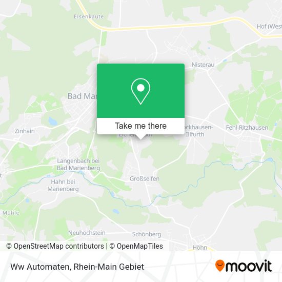 Карта Ww Automaten