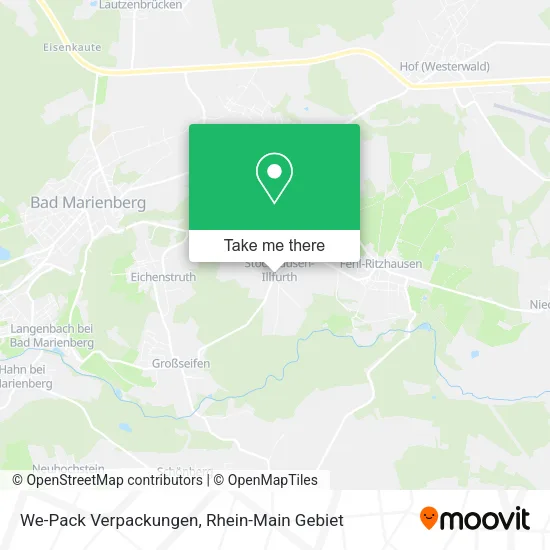 Карта We-Pack Verpackungen