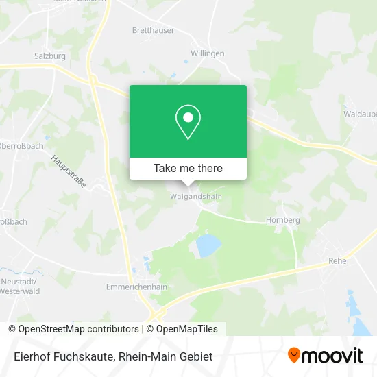 Карта Eierhof Fuchskaute