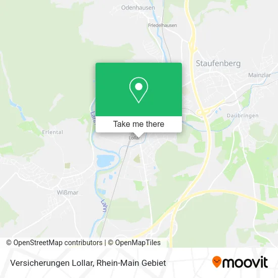 Карта Versicherungen Lollar