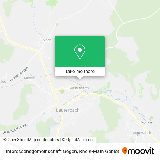 Карта Interessensgemeinschaft Gegen