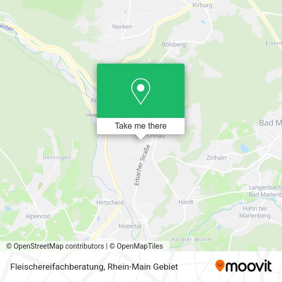 Карта Fleischereifachberatung