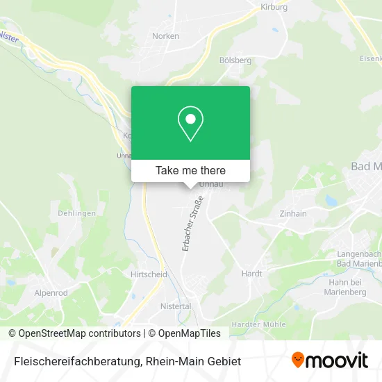 Карта Fleischereifachberatung