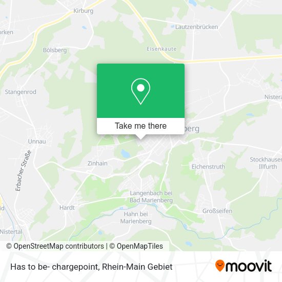 Карта Has to be- chargepoint
