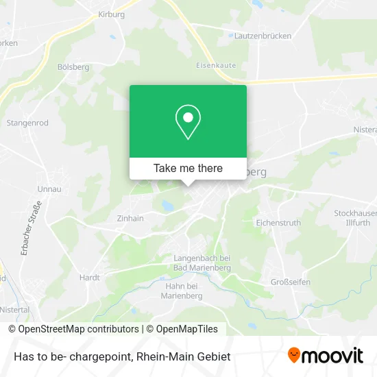 Карта Has to be- chargepoint