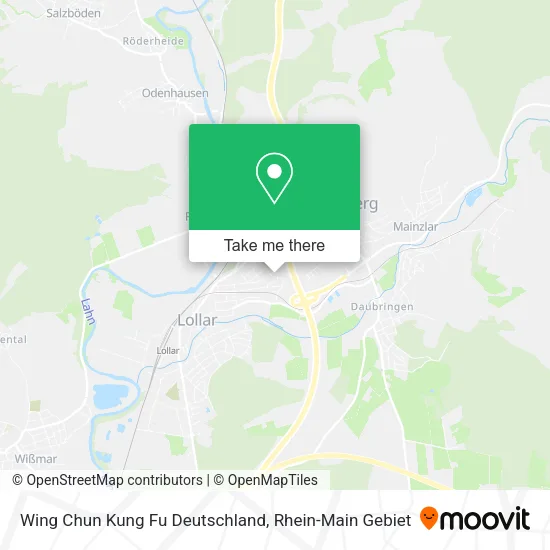 Карта Wing Chun Kung Fu Deutschland