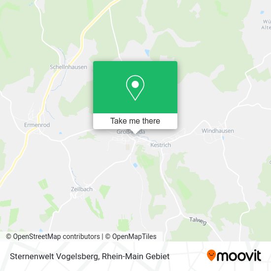 Карта Sternenwelt Vogelsberg