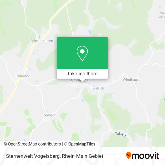 Карта Sternenwelt Vogelsberg
