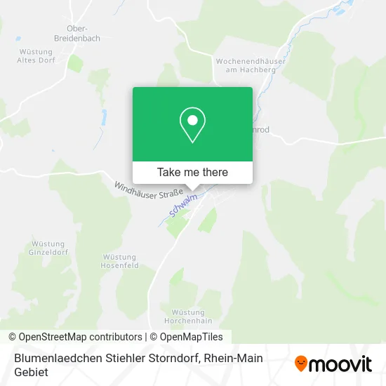 Карта Blumenlaedchen Stiehler Storndorf