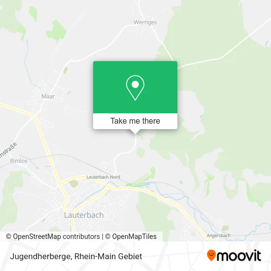 Карта Jugendherberge