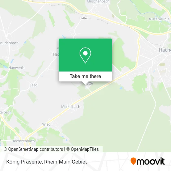 König Präsente map