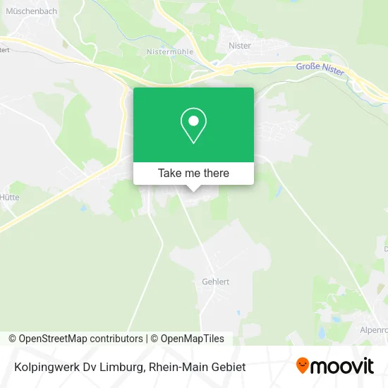 Карта Kolpingwerk Dv Limburg