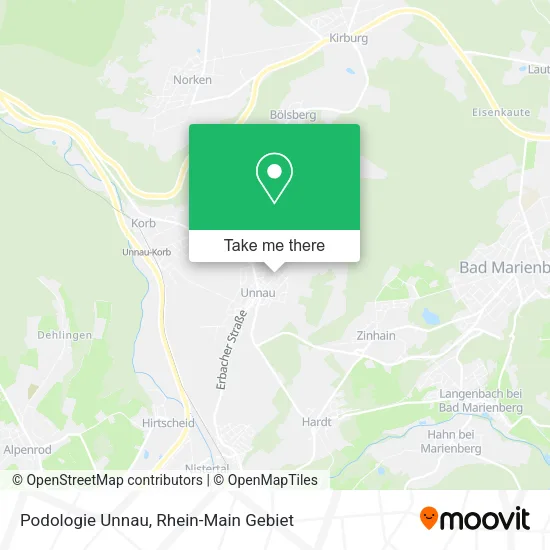 Карта Podologie Unnau