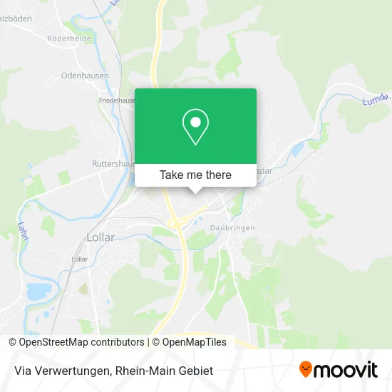 Карта Via Verwertungen