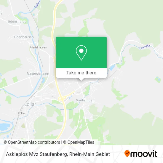 Карта Asklepios Mvz Staufenberg
